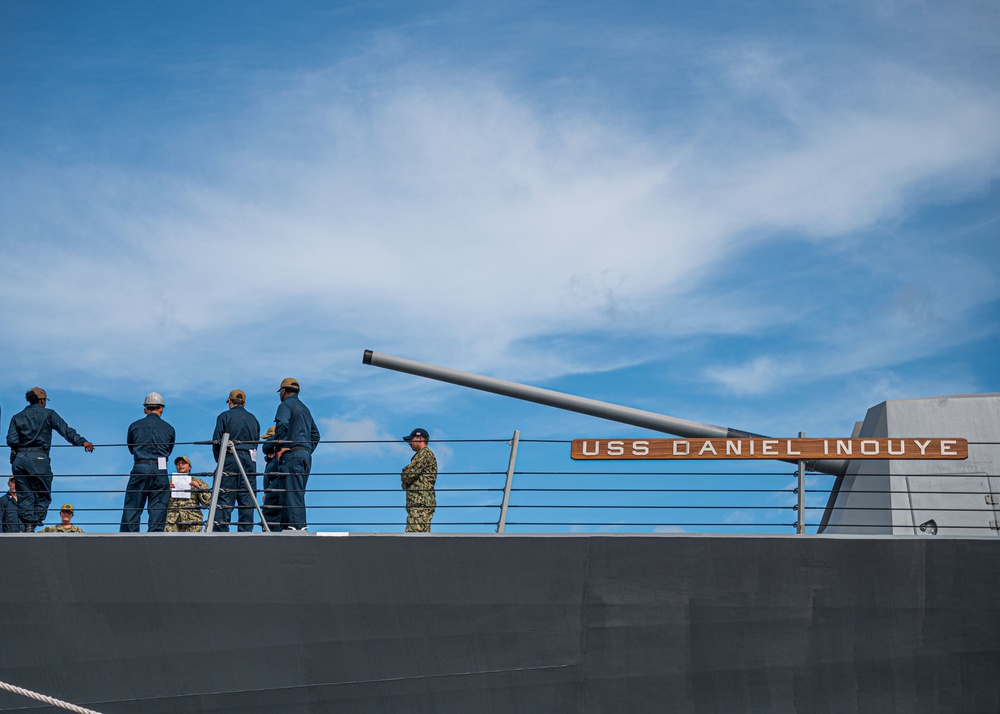 HURREX 2022 training aboard USS Daniel Inouye
