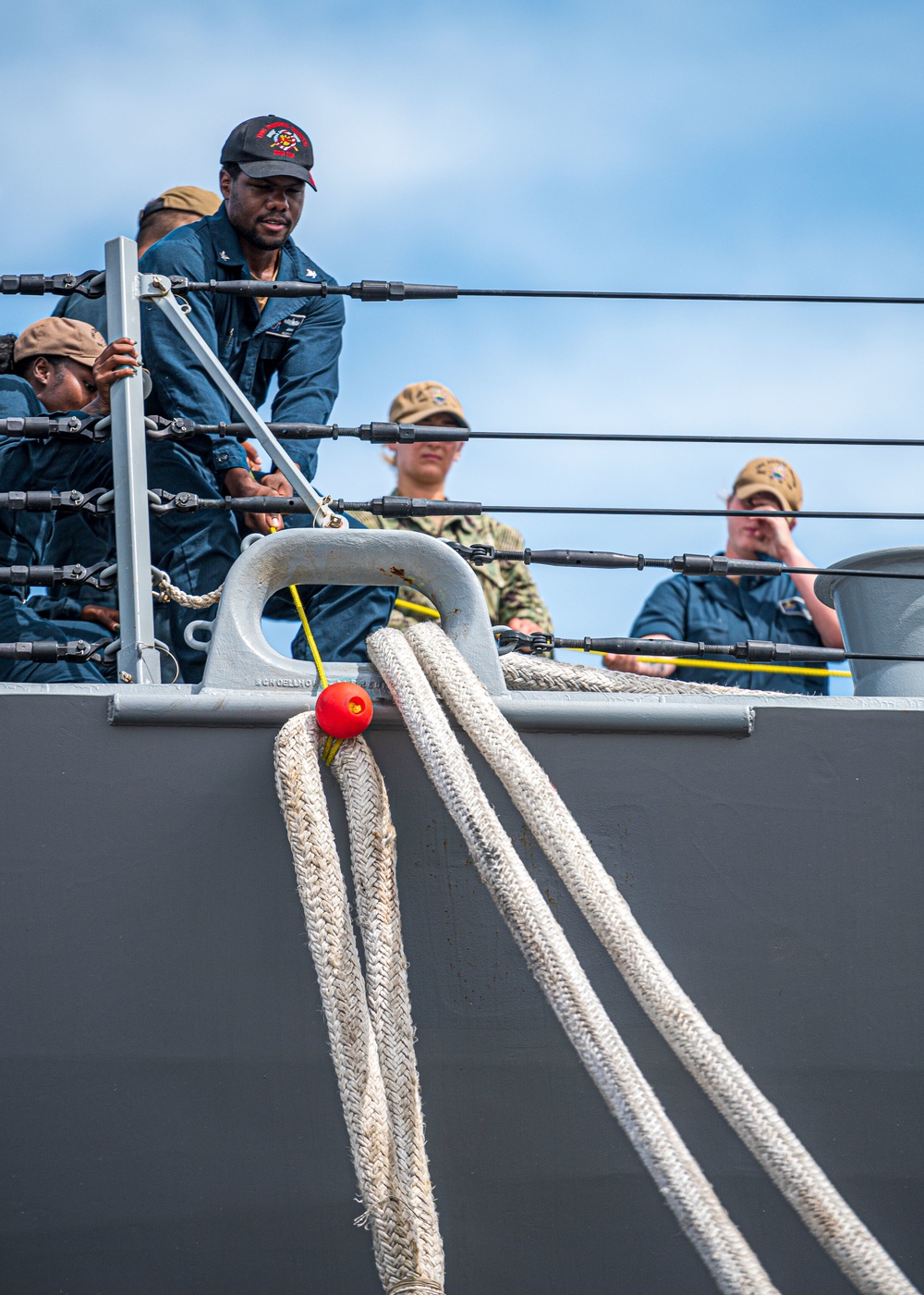 HURREX 2022 training aboard USS Daniel Inouye