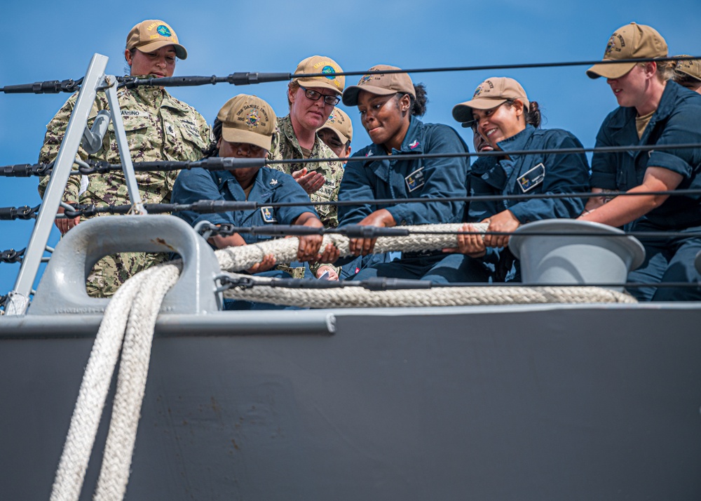 HURREX 2022 training aboard USS Daniel Inouye