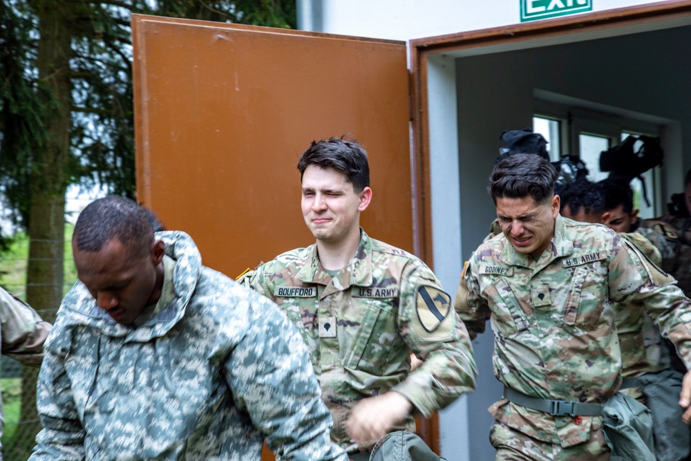 Air Cav CBRN Training