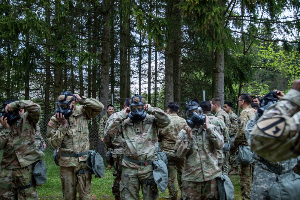 Air Cav CBRN Training