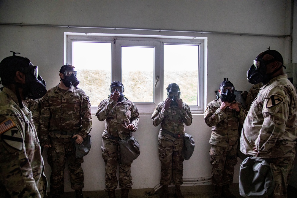 Air Cav CBRN Training