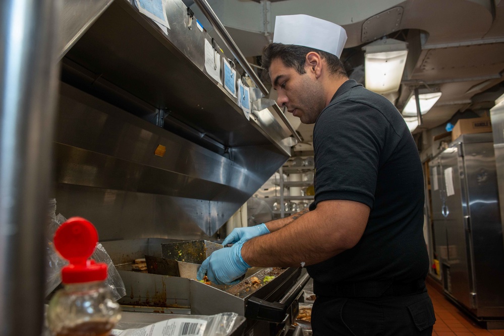 USS Ronald Reagan (CVN 76) Wardroom galley