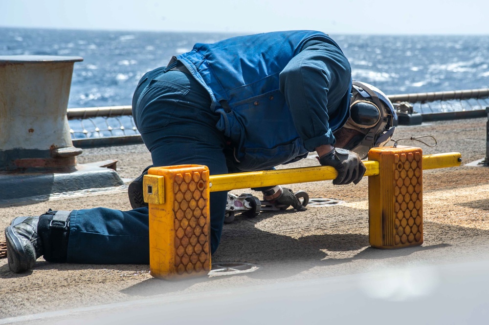 USS Jason Dunham (DDG 109) Conducts Daily Operations