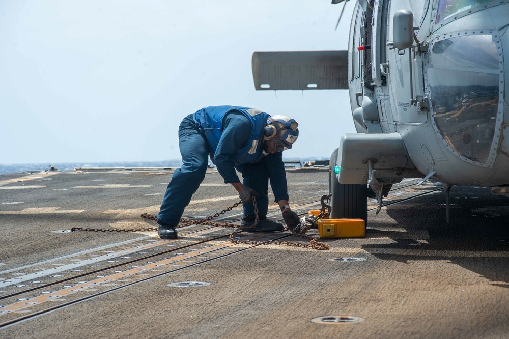 USS Jason Dunham (DDG 109) Conducts Daily Operations