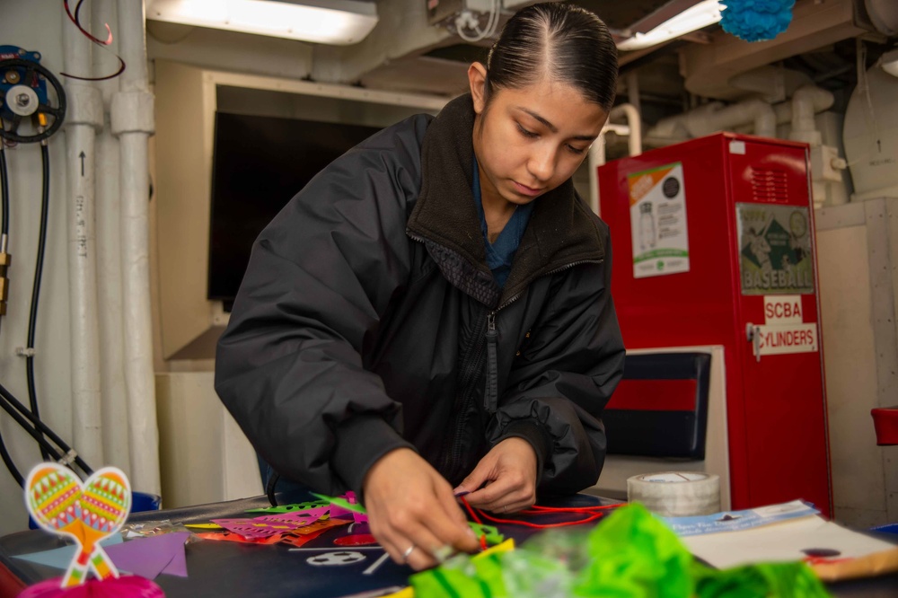 USS Jason Dunham (DDG 109) Conducts Daily Operations