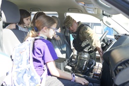 School group visits Garrison Wiesbaden to learn how a community functions