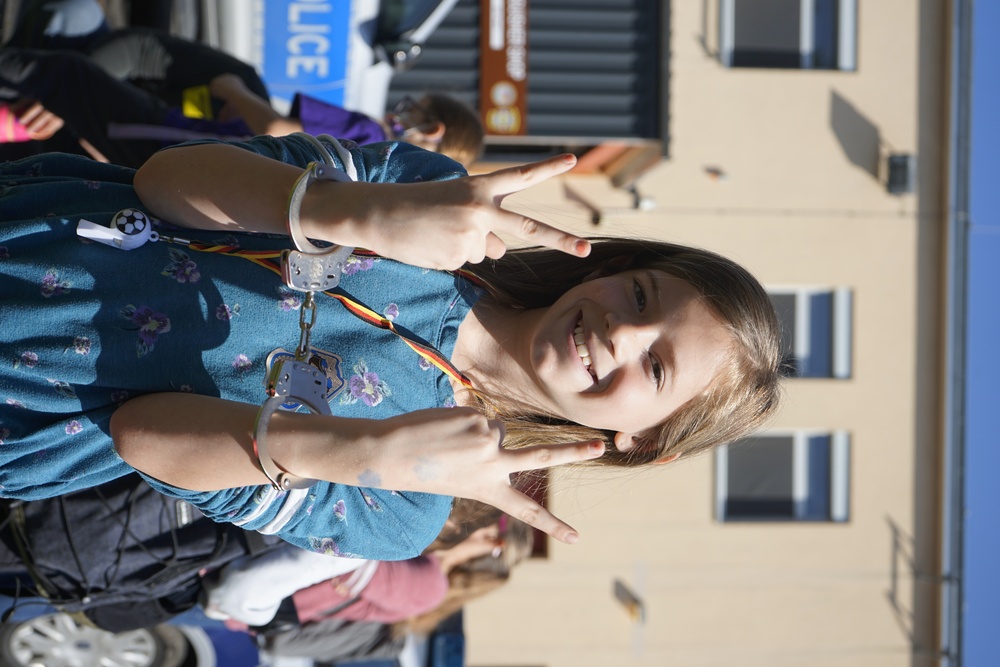 School group visits Garrison Wiesbaden to learn how a community functions