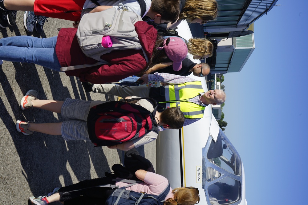 School group visits Garrison Wiesbaden to learn how a community functions