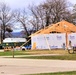 Construction is under way for new comfort station at Fort McCoy’s Pine View Campground