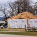 Construction is under way for new comfort station at Fort McCoy’s Pine View Campground
