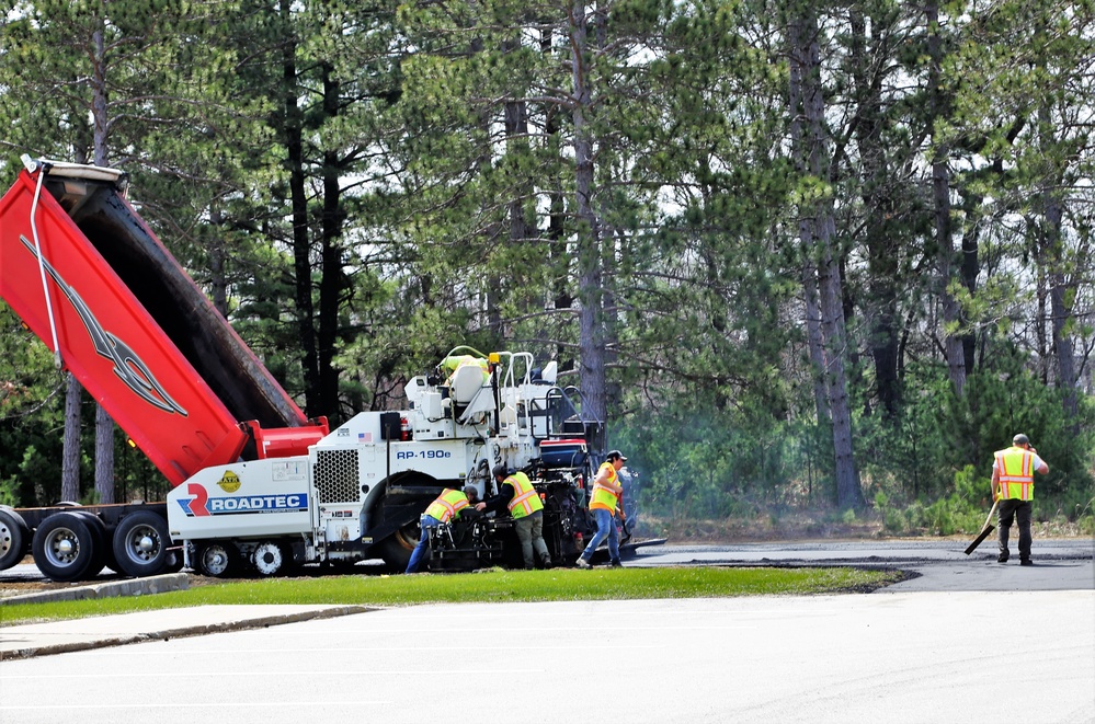 May 2022 brings spring road construction, maintenance at Fort McCoy
