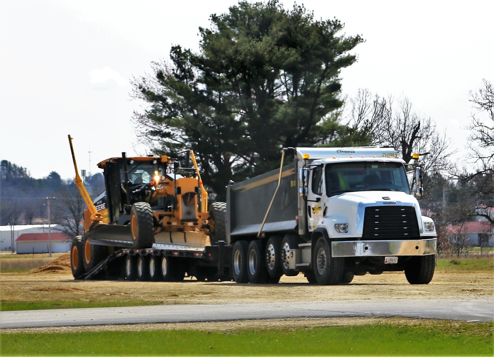 May 2022 brings spring road construction, maintenance at Fort McCoy