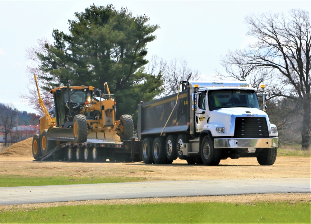 May 2022 brings spring road construction, maintenance at Fort McCoy