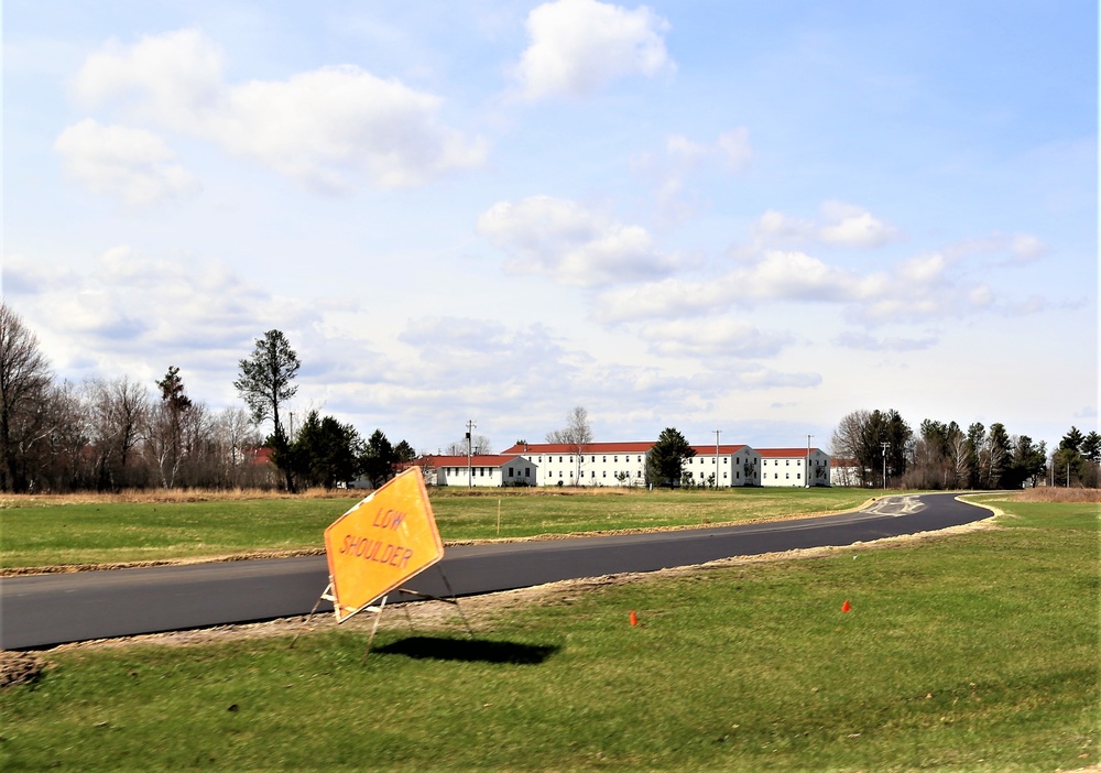 May 2022 brings spring road construction, maintenance at Fort McCoy