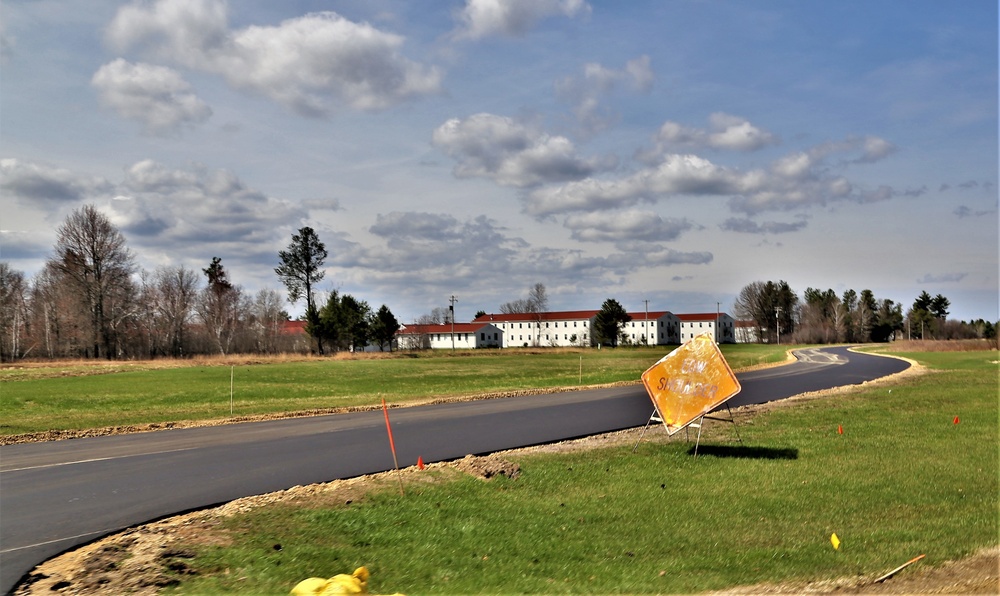 May 2022 brings spring road construction, maintenance at Fort McCoy