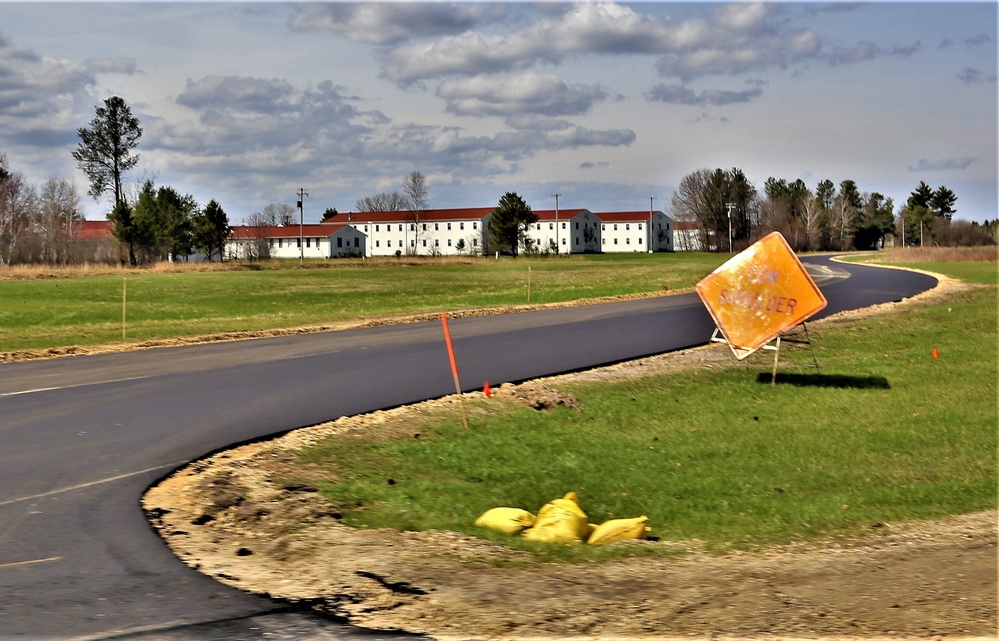 May 2022 brings spring road construction, maintenance at Fort McCoy