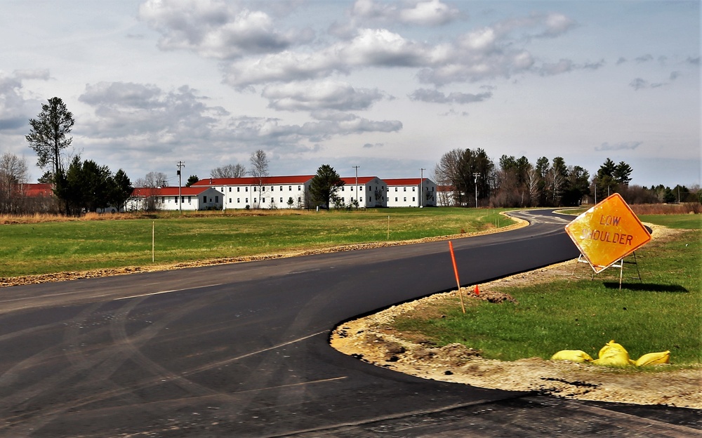 May 2022 brings spring road construction, maintenance at Fort McCoy