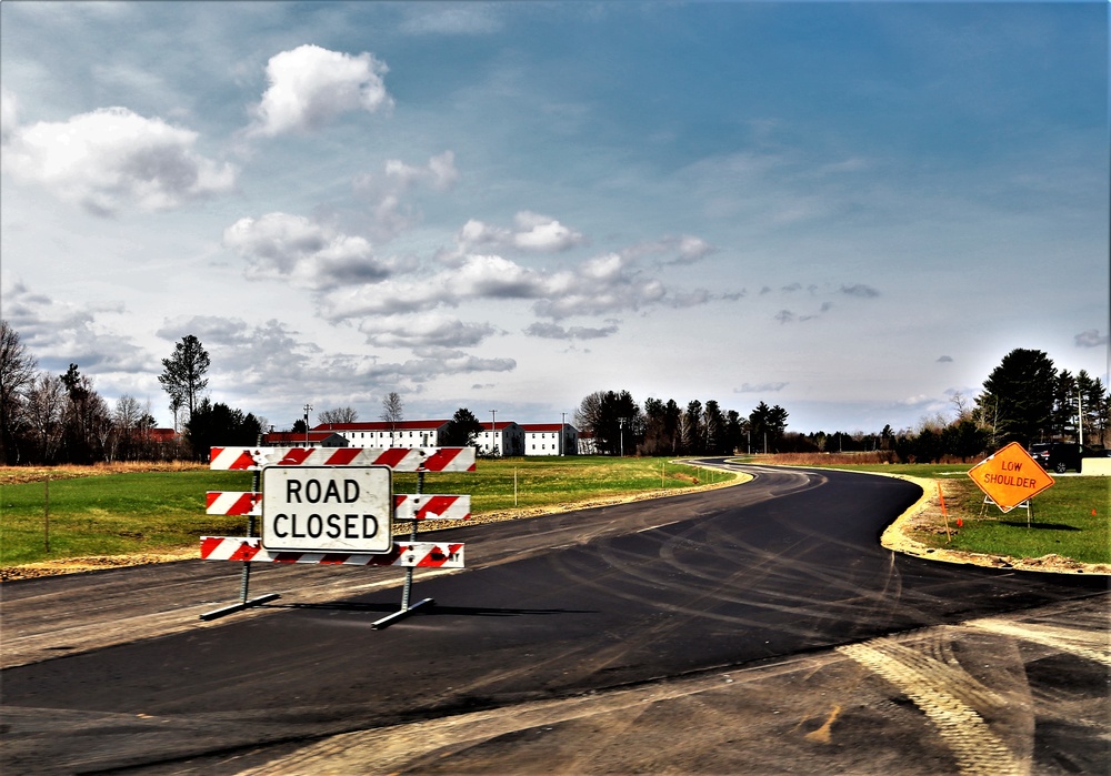 May 2022 brings spring road construction, maintenance at Fort McCoy