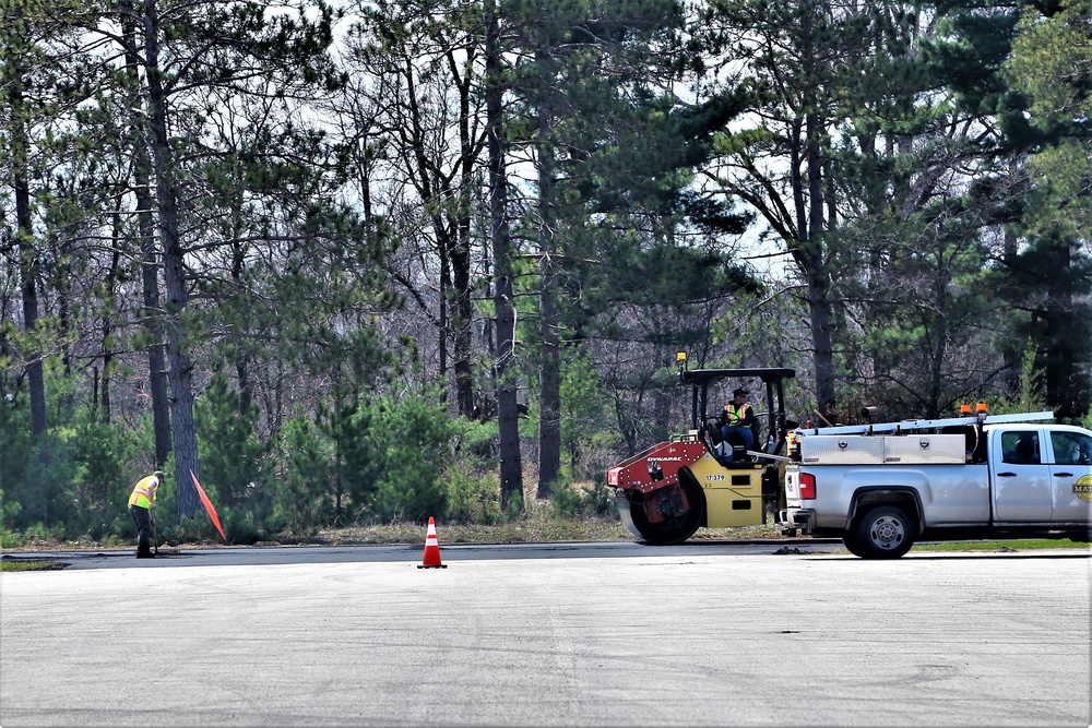 May 2022 brings spring road construction, maintenance at Fort McCoy
