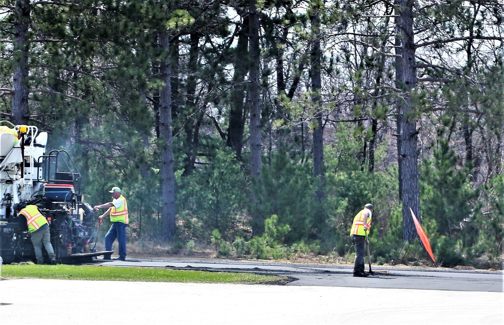 May 2022 brings spring road construction, maintenance at Fort McCoy