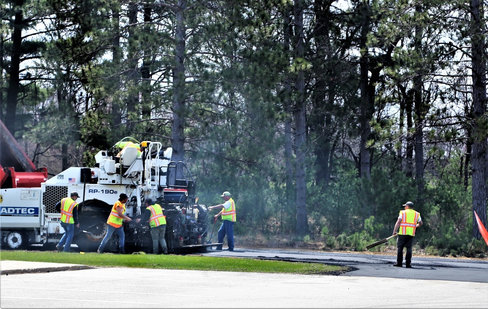 May 2022 brings spring road construction, maintenance at Fort McCoy