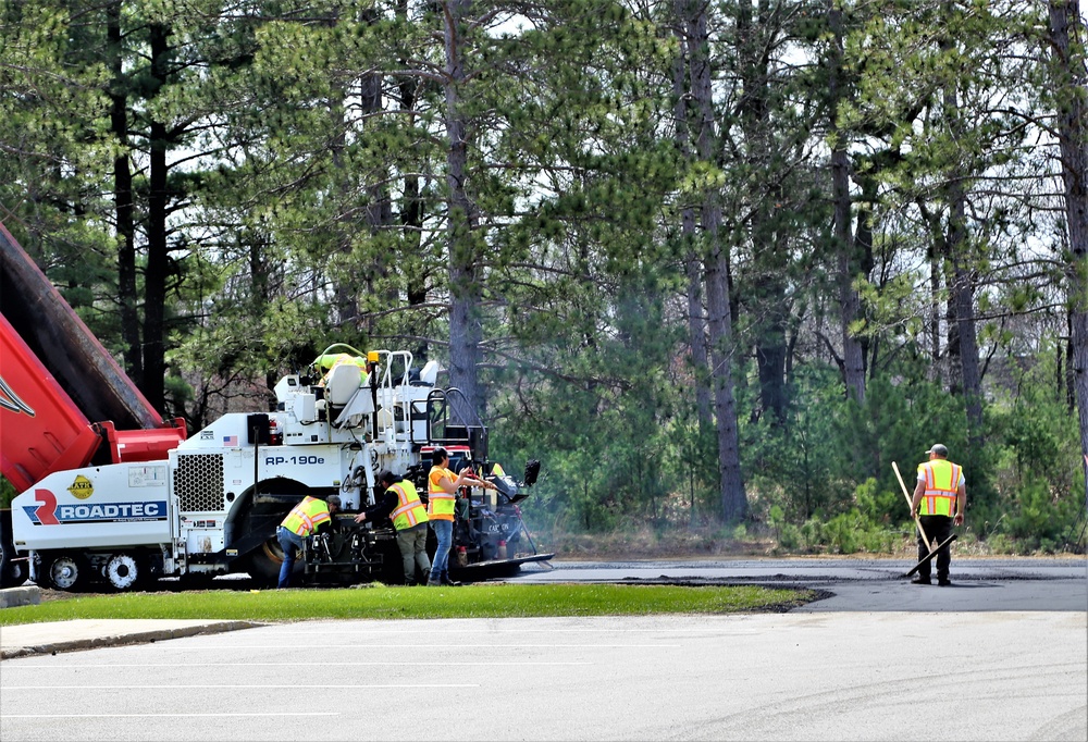 May 2022 brings spring road construction, maintenance at Fort McCoy