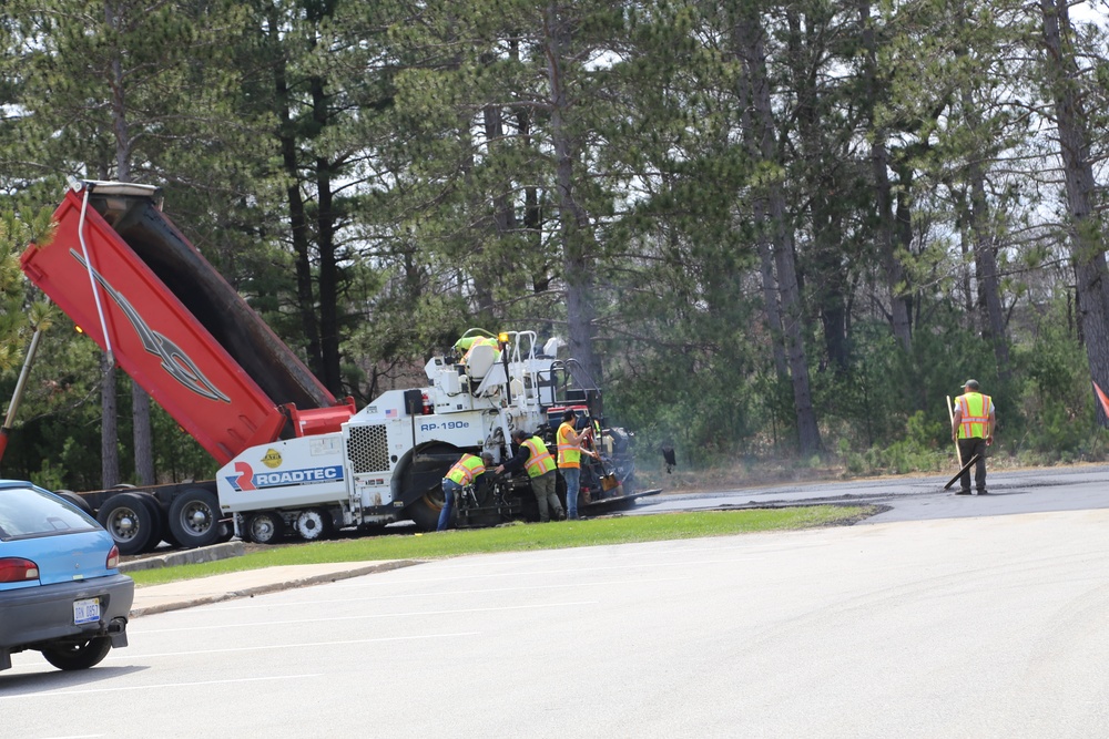 May 2022 brings spring road construction, maintenance at Fort McCoy
