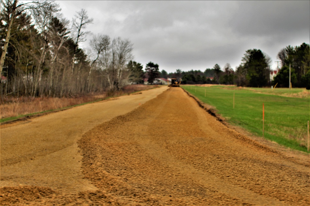 May 2022 brings spring road construction, maintenance at Fort McCoy