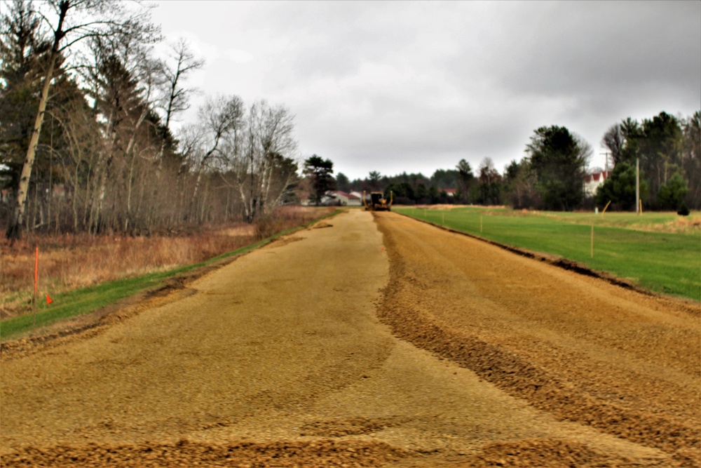 May 2022 brings spring road construction, maintenance at Fort McCoy