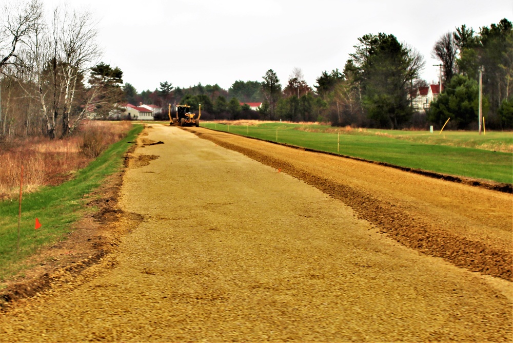 May 2022 brings spring road construction, maintenance at Fort McCoy