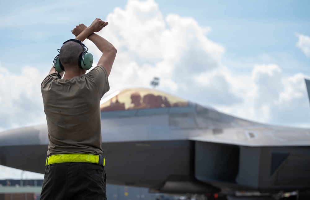 Team Tyndall trains at Sentry Savannah