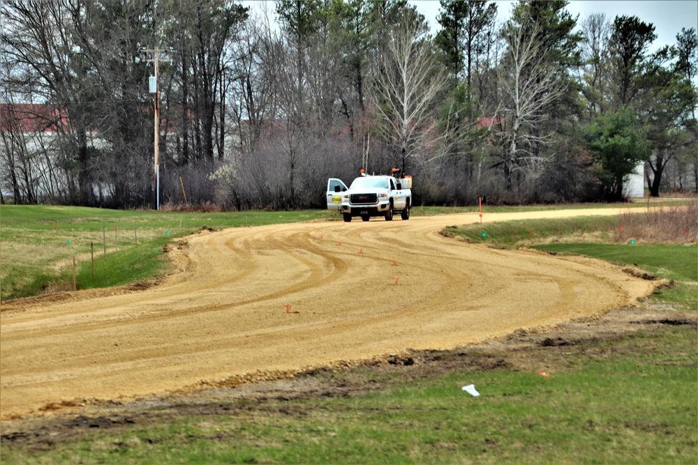 May 2022 brings spring road construction, maintenance at Fort McCoy
