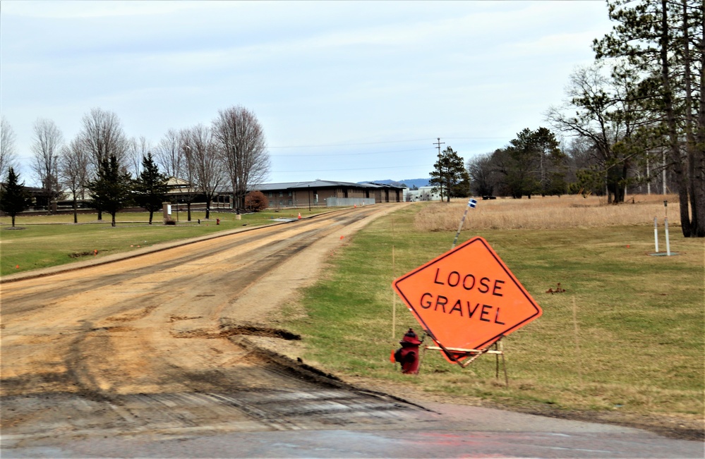 May 2022 brings spring road construction, maintenance at Fort McCoy