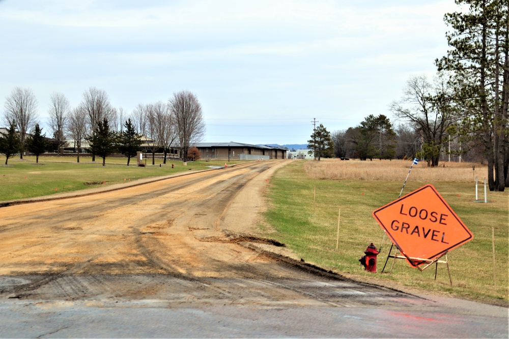May 2022 brings spring road construction, maintenance at Fort McCoy