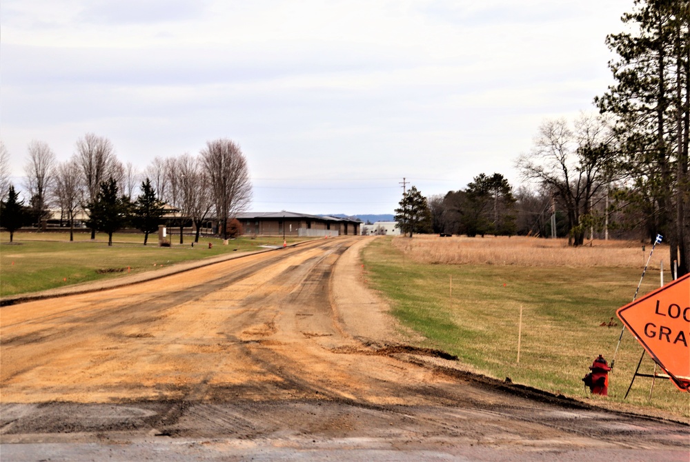 May 2022 brings spring road construction, maintenance at Fort McCoy