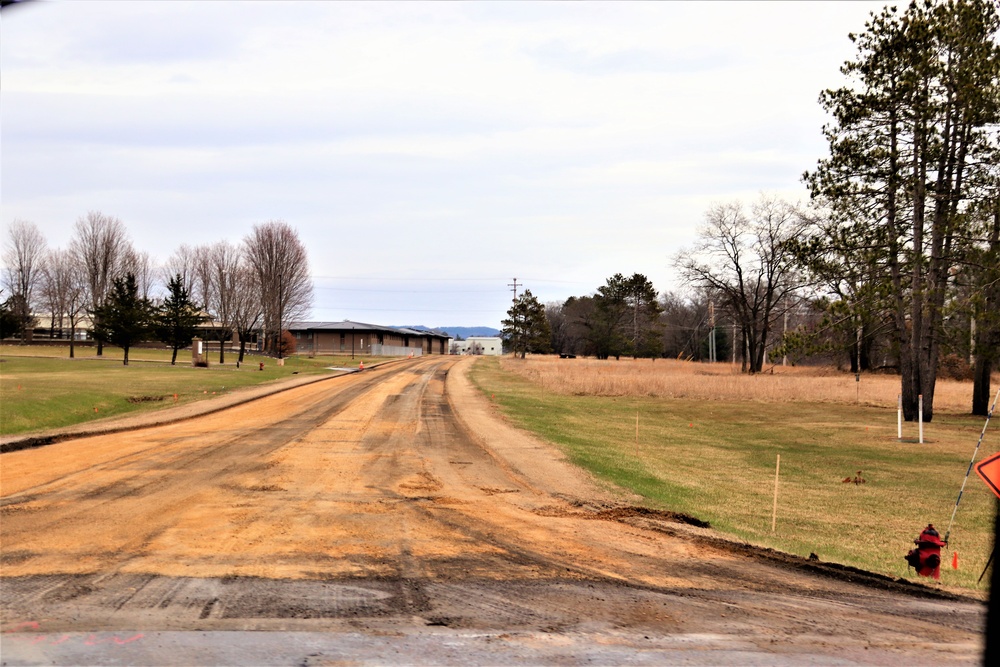 May 2022 brings spring road construction, maintenance at Fort McCoy
