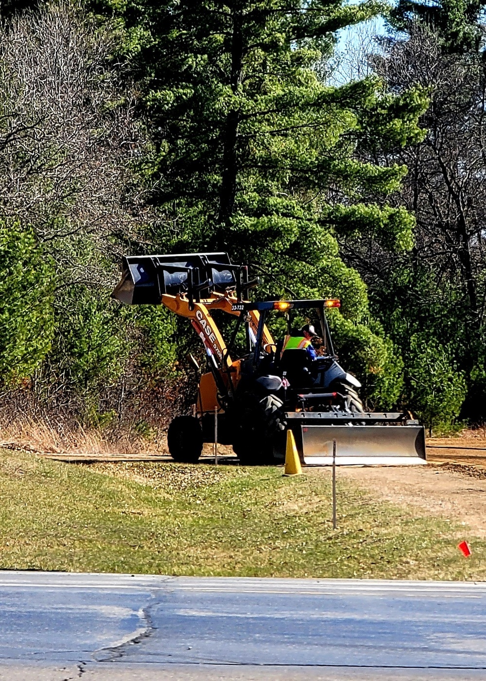 May 2022 brings spring road construction, maintenance at Fort McCoy
