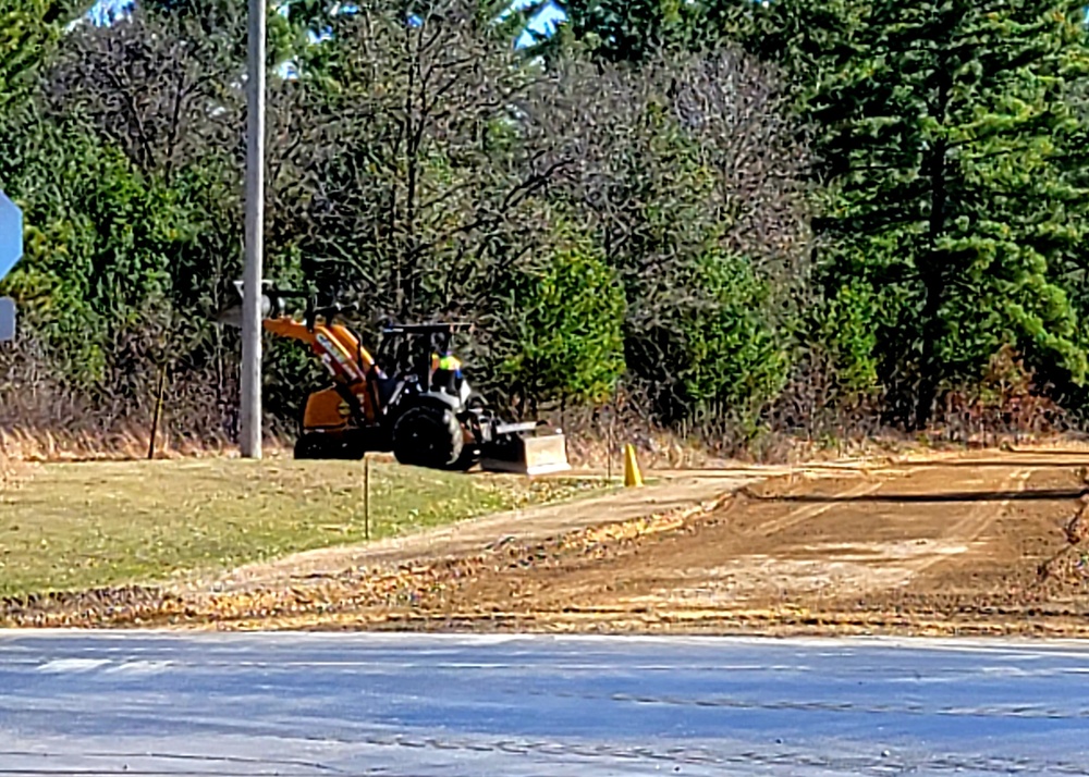 May 2022 brings spring road construction, maintenance at Fort McCoy