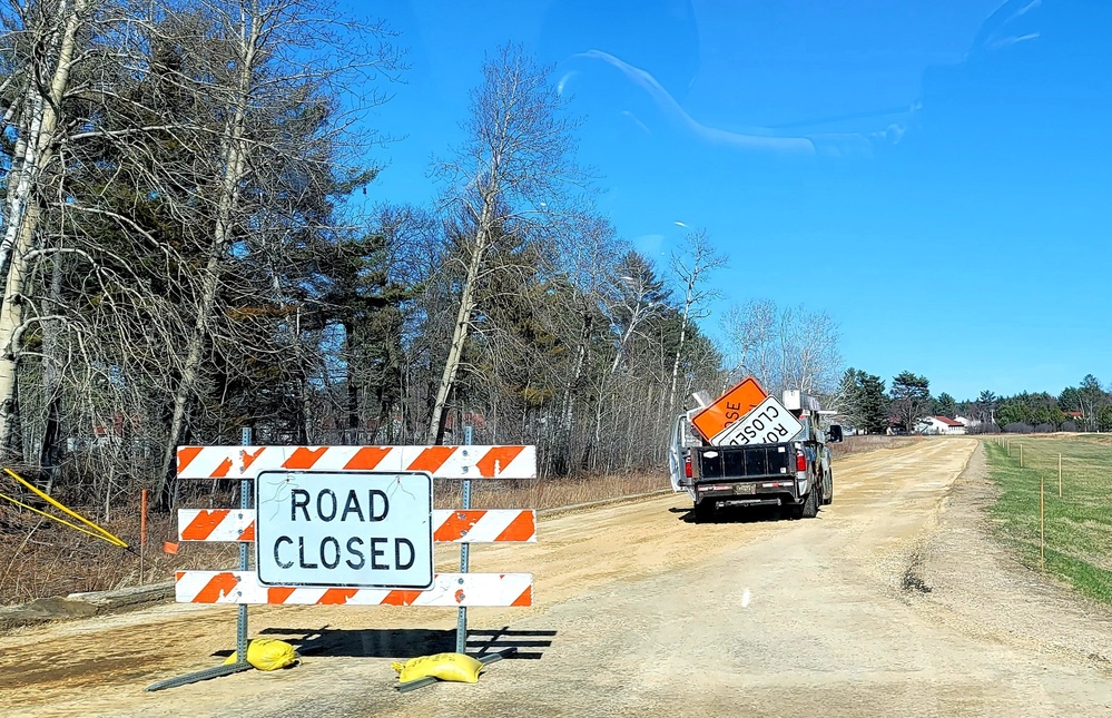 May 2022 brings spring road construction, maintenance at Fort McCoy