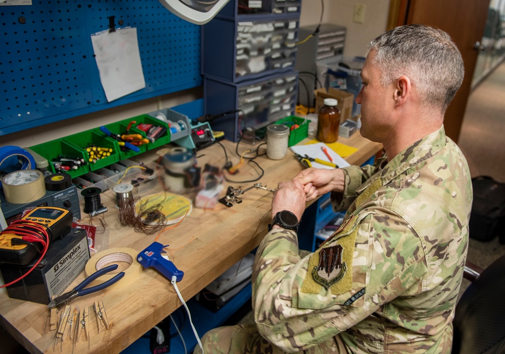 Explosive Ordnance Disposal Airman highlight