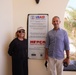 AMB Cohen &amp; MD Leslie Reed at Red Sea Wonders Museum