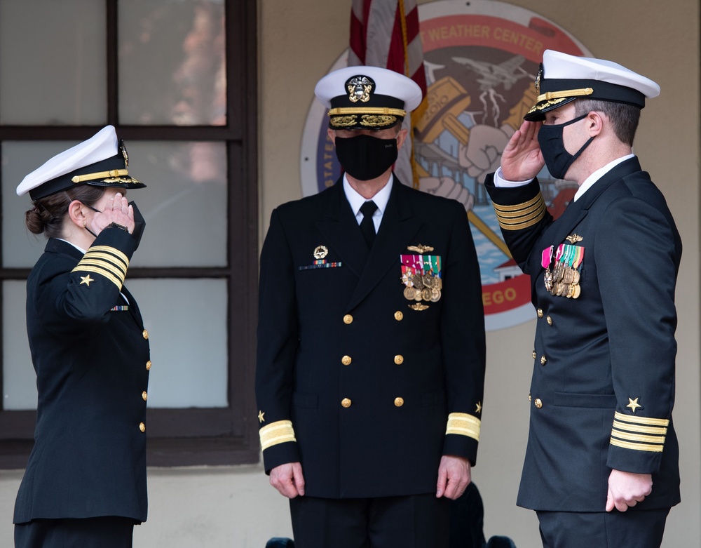 Fleet Weather Center San Diego Conducts Change of Command