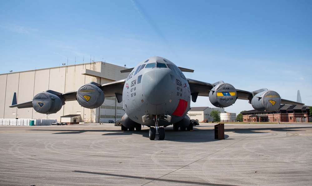 16th AS unveils C-17 nose art