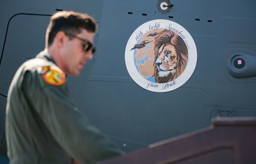 16th AS unveils C-17 nose art