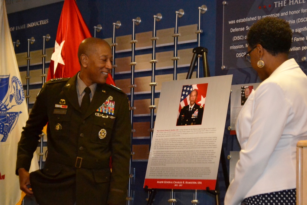 DLA Troop Support inducts Army G4, former commander into Hall of Fame