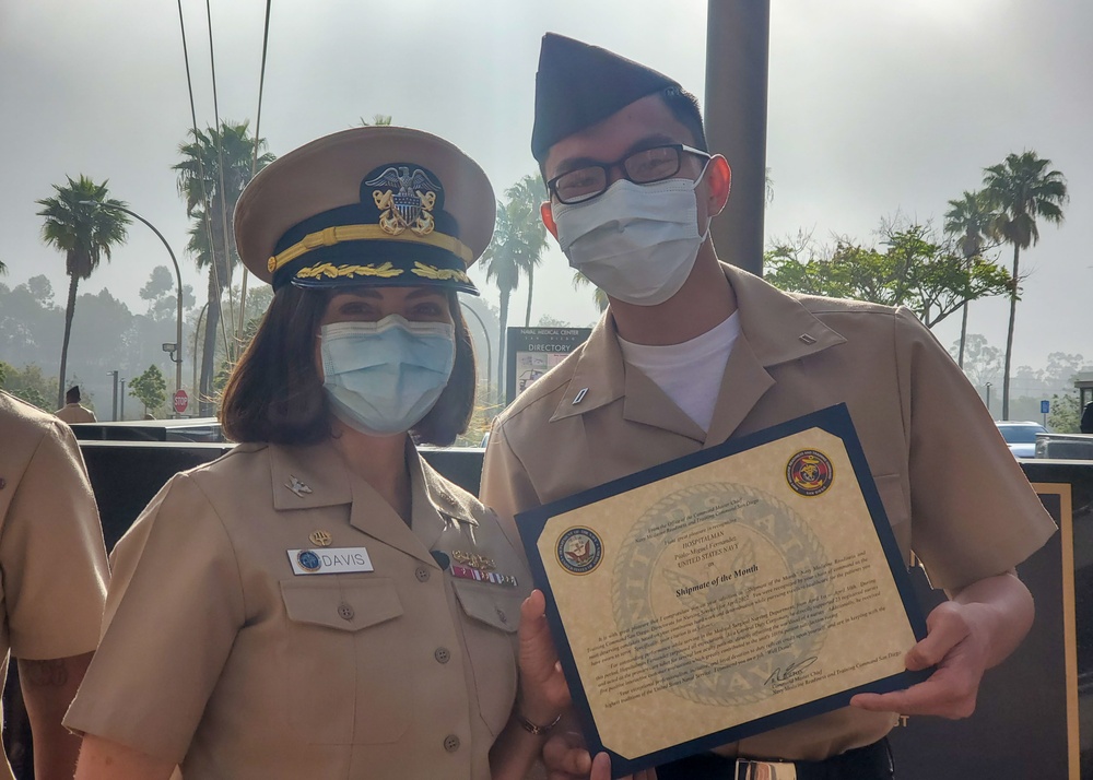 NMRTC San Diego’s Shipmate of the Month Awards
