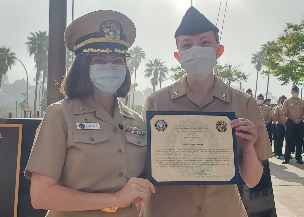 NMRTC San Diego’s Shipmate of the Month Awards