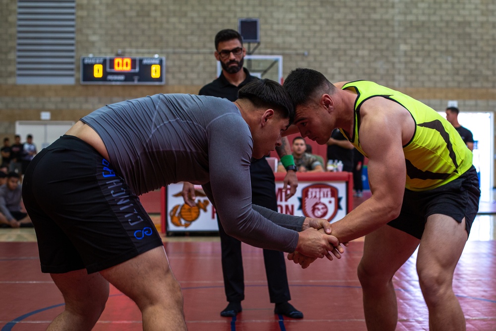 Marines compete in CG’s Cup grappling event