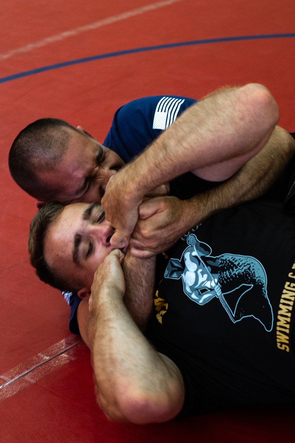 Marines compete in CG’s Cup grappling event